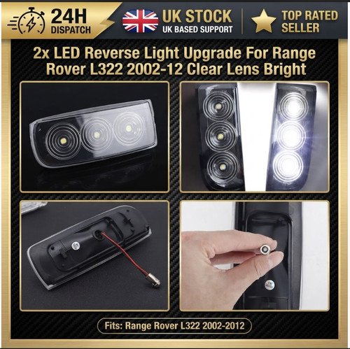 Led reverse light clear - led, lens