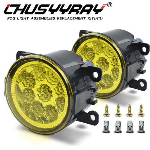Led front fog light lamp - 2x,