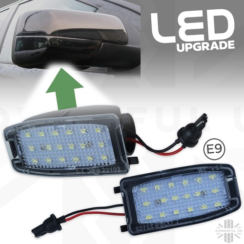 Led under mirror puddle - mirror,